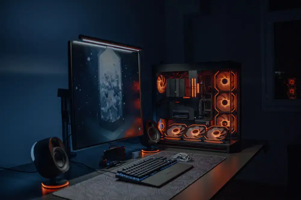 Screenshot of the garage customization screen